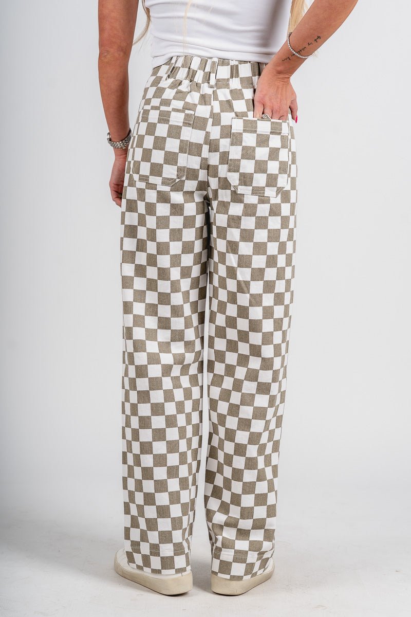 740 Checkered Pants
