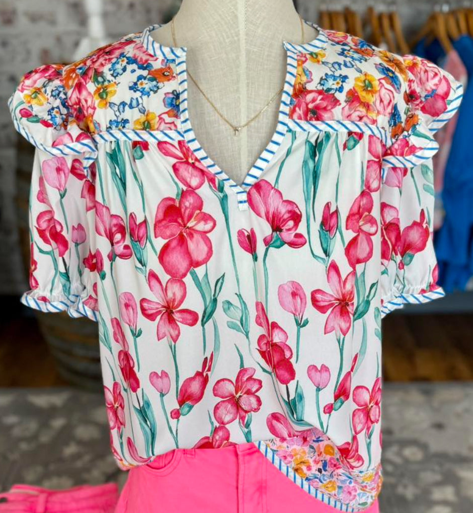 563 Vibrant Floral