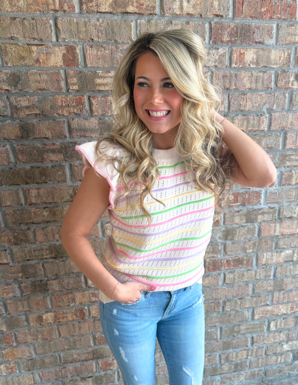 512 Striped Sweater