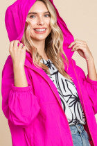 548 Hot Pink windbreaker
