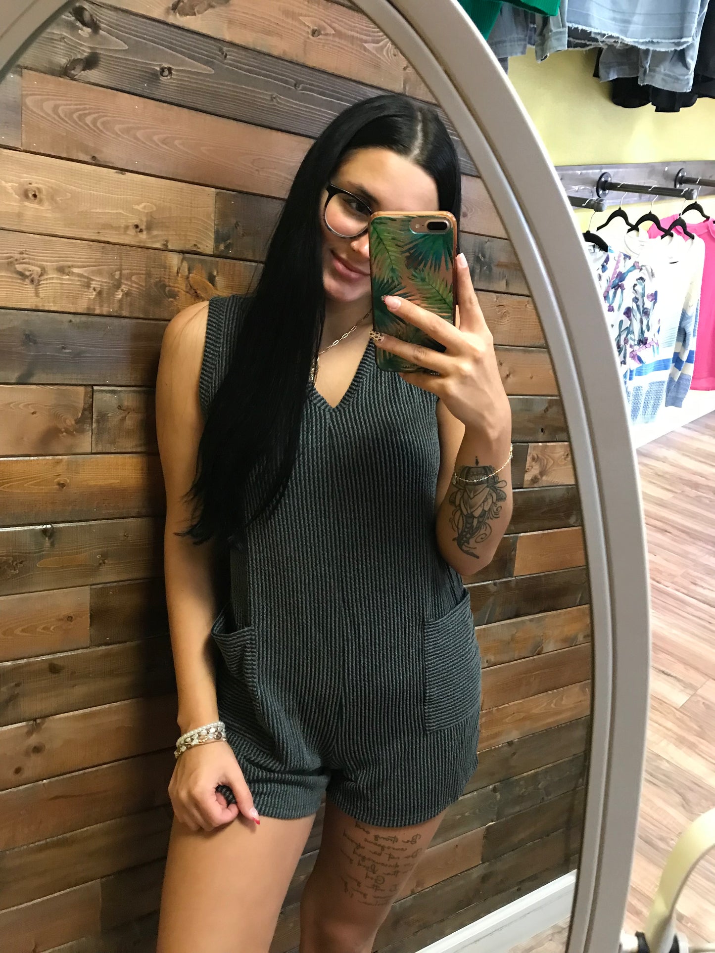 550 Ribbed romper