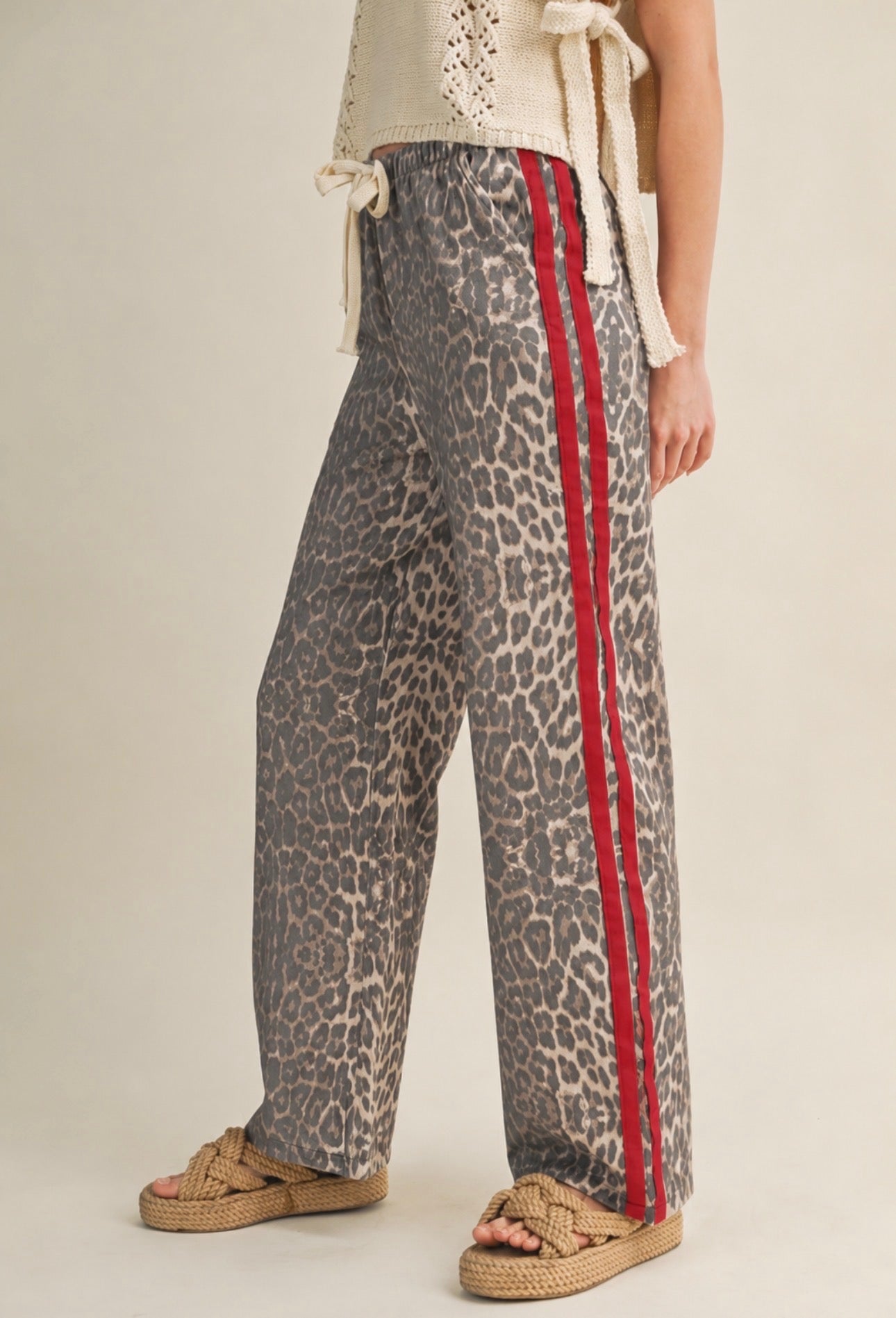 102 Leopard Pants