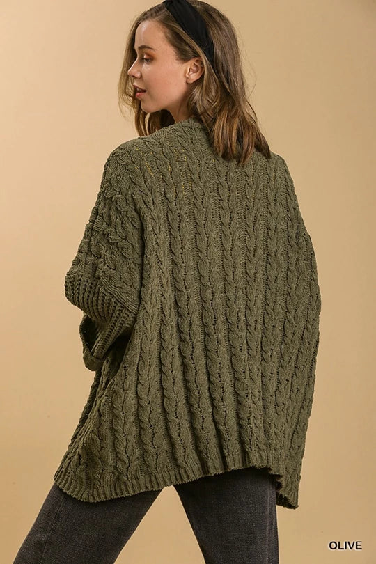 361 Olive cardigan