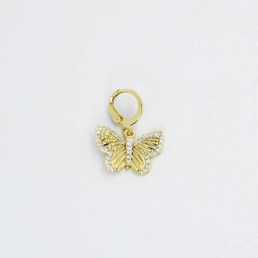 CH29 Gold butterfly charm