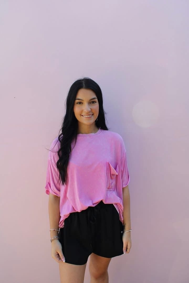 100 Ribbed Tee