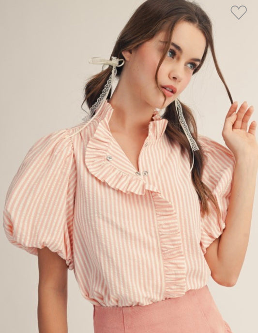 61 Ruffled Stripe