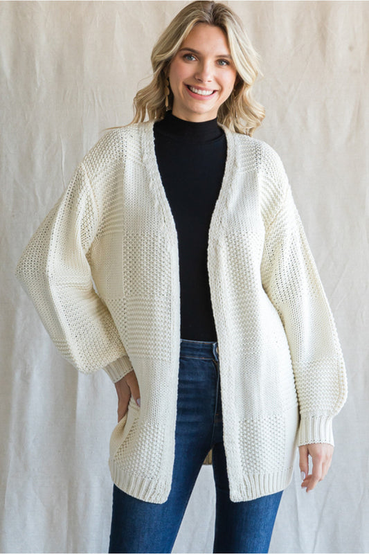 341 cream cardigan