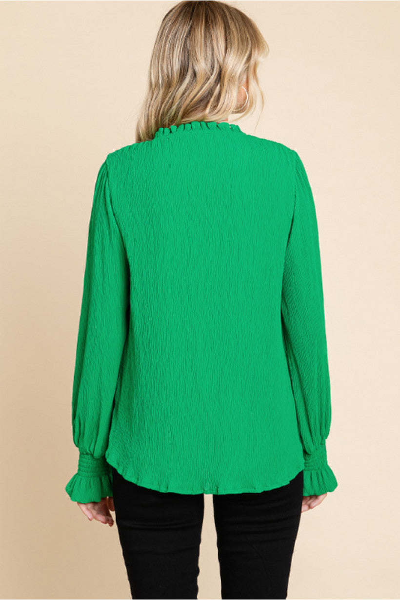 371 Kelly Green top