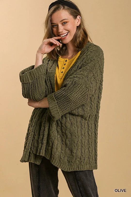 361 Olive cardigan