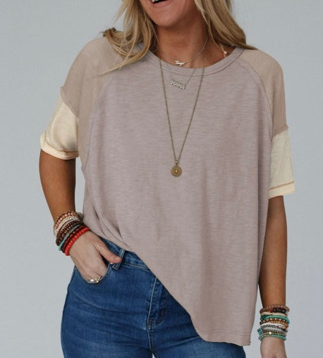 301 taupe tee