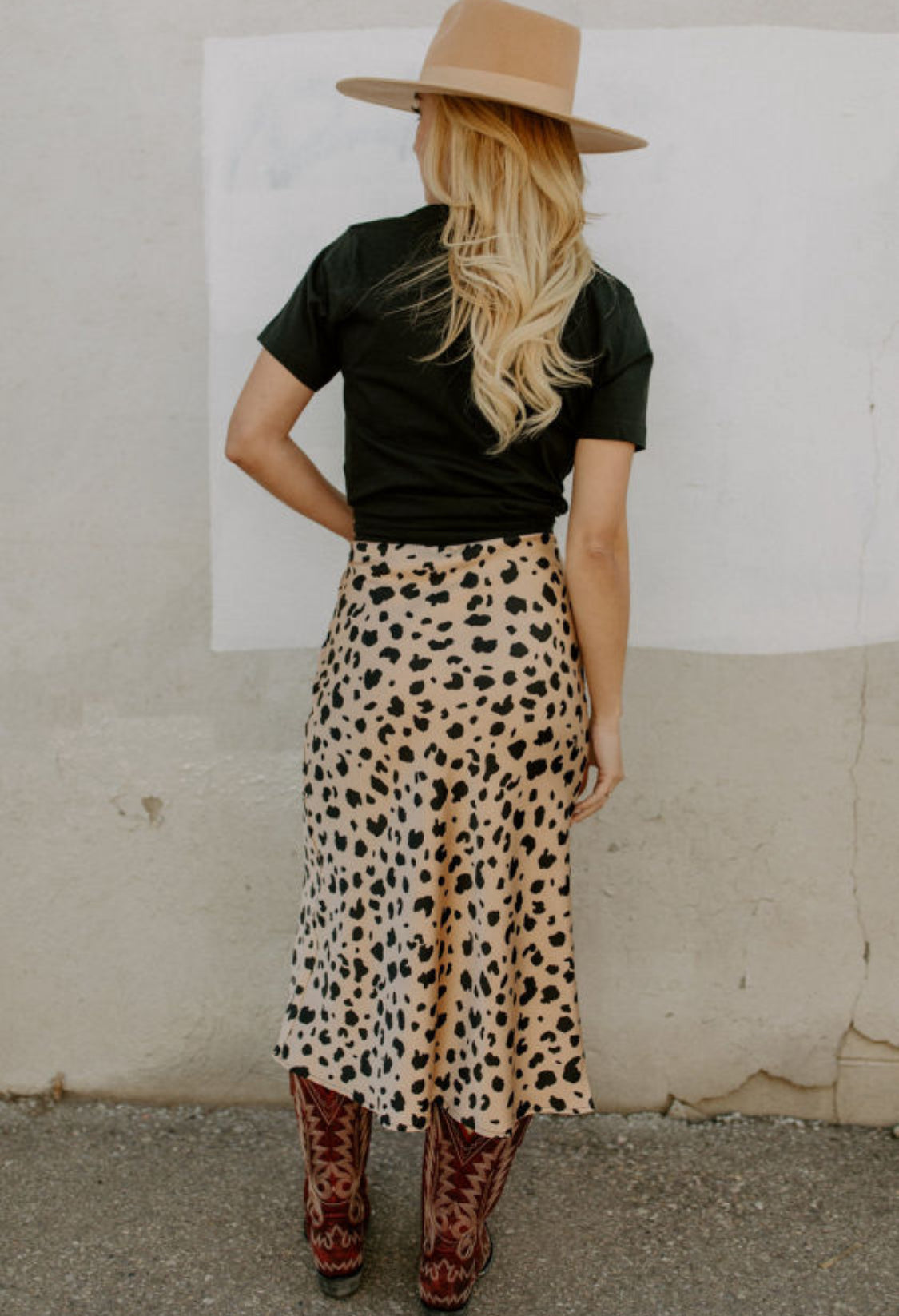 206 leopard skirt