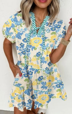 565 Floral dress