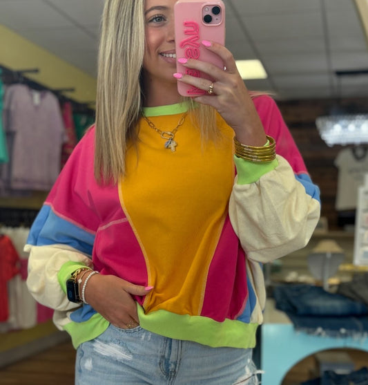 335 Colorblock sweatshirt