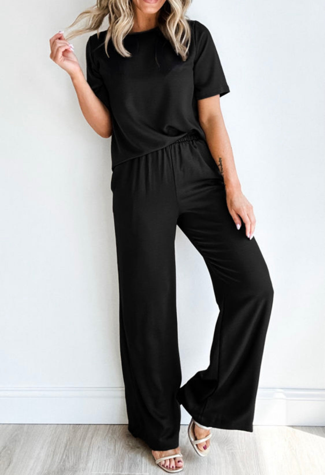 327 T-shirt/wide leg set