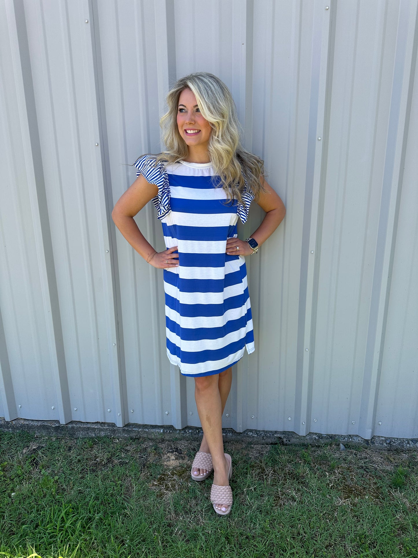 275 striped dress