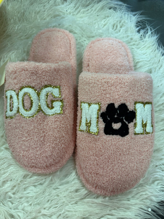 Dog mom slippers