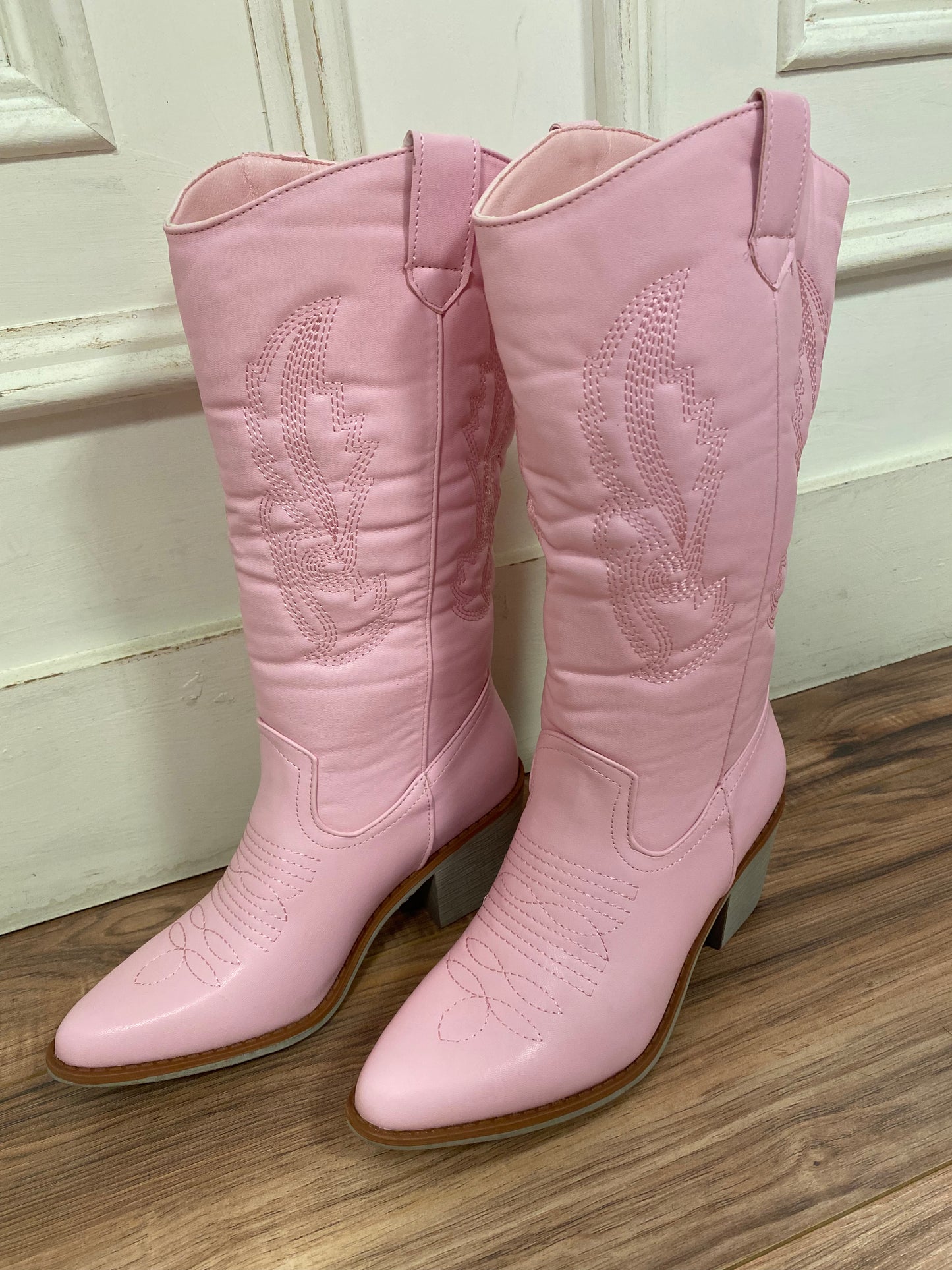 Pink Cowboy Boots