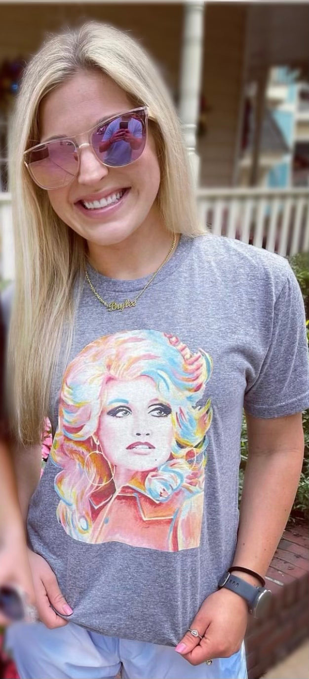 Watercolor Dolly Graphic Tee