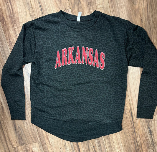 Leopard Arkansas Sweatshirt