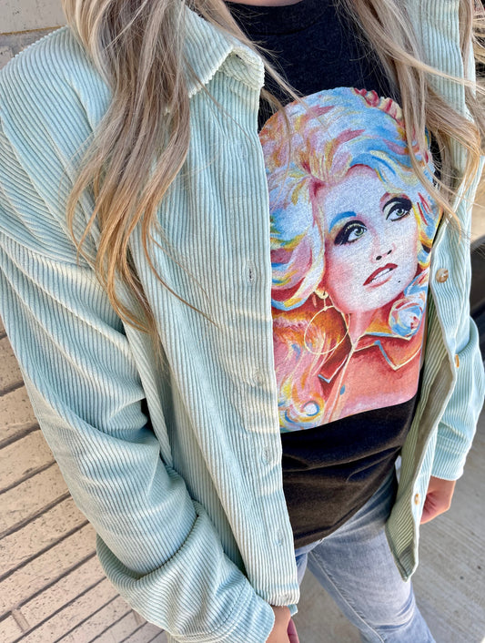 Watercolor Dolly Graphic Tee